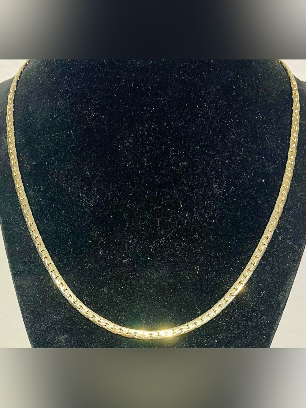 Dynamite Gold-Tone Interlocking Link Necklace